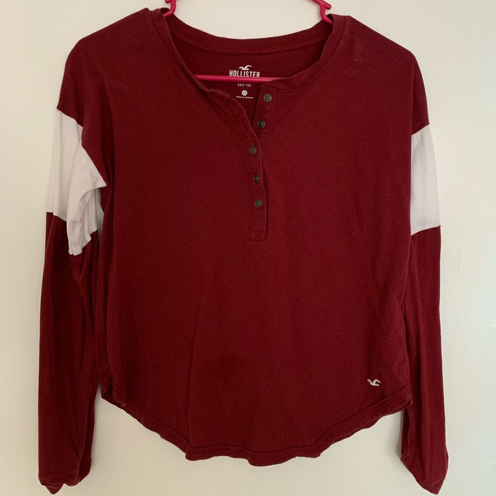Hollister long sleeve shirt with buttons